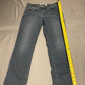 Levi's Men's 501 34x30 Original Straight Fit Jeans - Dark Wash